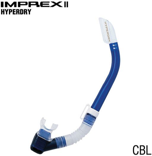 TUSA SP-580Q IMPREX II HYPERDRY Snorkel - waterworldsports.co.uk