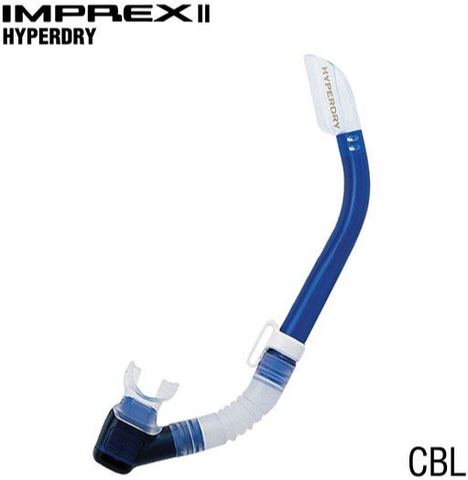 TUSA SP-580Q IMPREX II HYPERDRY Snorkel | waterworldsports.co.uk